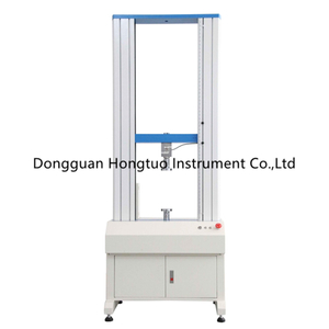 Double Column Plastic Elongation Tensile Testing Machine Tension Testing Extensometer